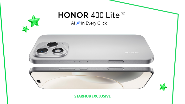 StarHub Exclusive: Honor 400 Lite​